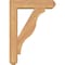 Ekena Millwork Funston Craftsman Smooth Bracket w/ Offset Brace, Western Red Cedar, 5 1/2"W x 20"D x 28"H BKT0604X20X28FST04SWR - alternate 4